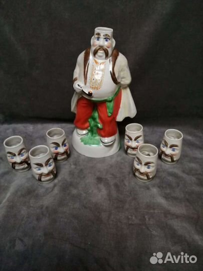 Набор графин с рюмками СССР, редкий