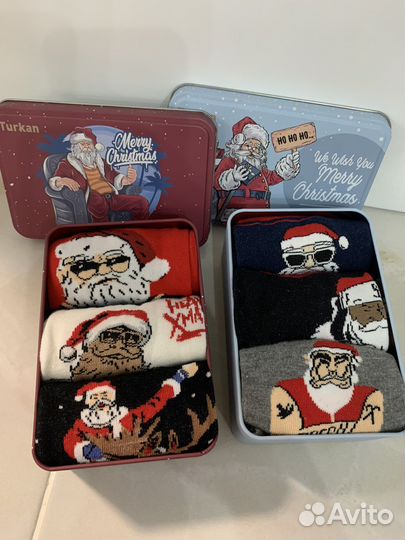 Новогодние носки