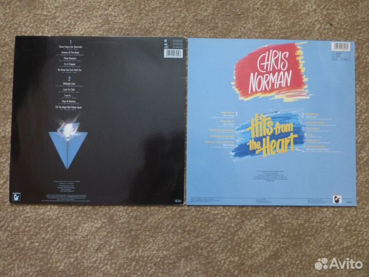 Chris Norman - Hits From The Heart LP(Germany)