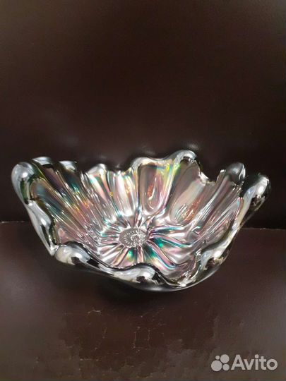 Хрустальная ваза для фруктов