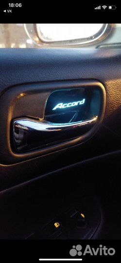 Led Подсветка дверных ручек салона Honda Accord 7