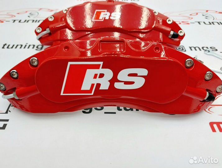 Накладки суппортов RS металл Audi A7 4G 3.0d