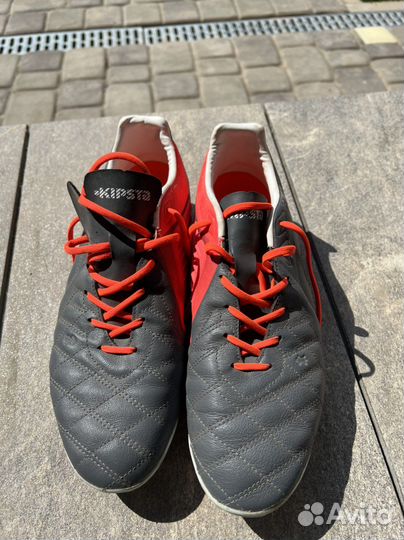 Футбольные бутсы kipsta кожа 45 р