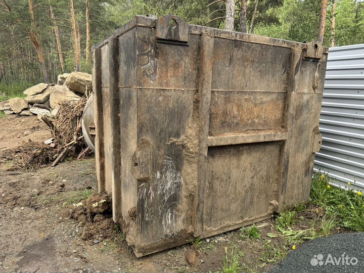 Емкость металлическая под септик под погреб