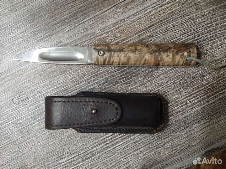 Купить якутский нож складной,ручной работы,материа