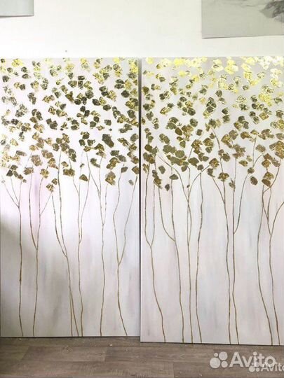 Картина на заказ интерьерная минимализм текстурная