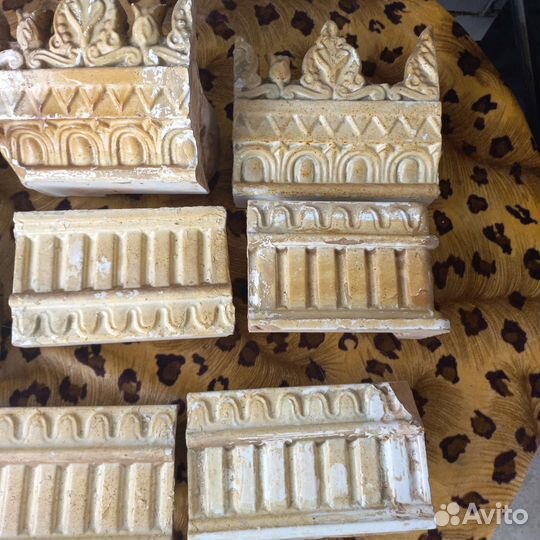 Старинные Печные Изразцы Клеймо Аксенов