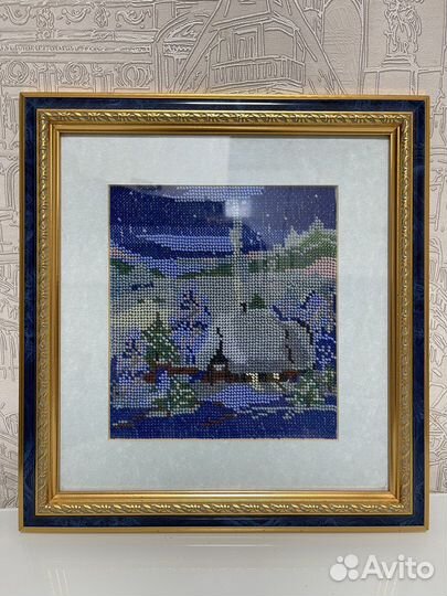 Картины вышитые бисером