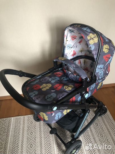Коляска 2 в 1 Cosatto Giggle Quad (цвет Наre Wood)