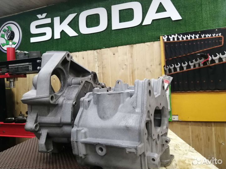 Корпус кпп skoda
