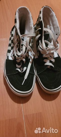 Кеды vans высокие