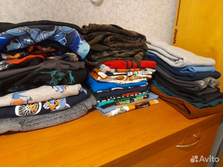Вещи пакетом на мальчика 128-152