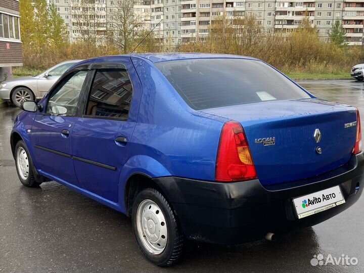 Renault Logan 1.4 МТ, 2007, 206 000 км