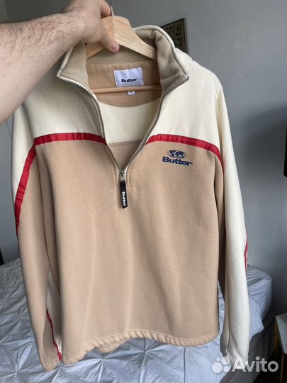 Толстовка butter goods zip pullover