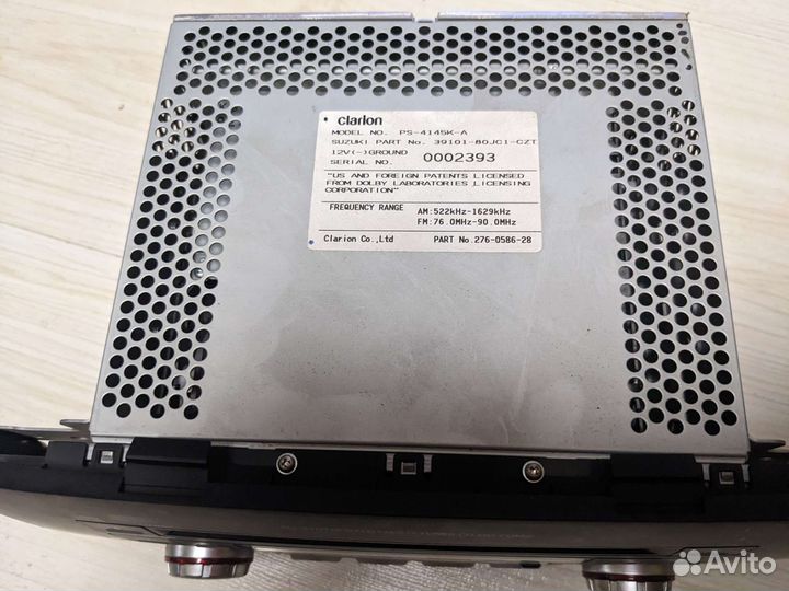 Автомагнитола 2din Clarion на Suzuki SX4
