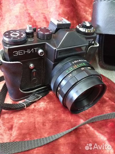 Фотоаппарат zenit et зенит ет СССР
