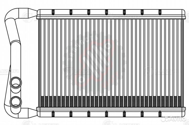 Радиатор отопителя для автомобилей Hyundai Santa F