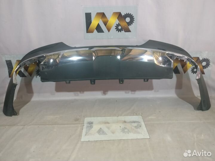 Мерседес GLE Coupe AMG 2015- Бампер задний низ