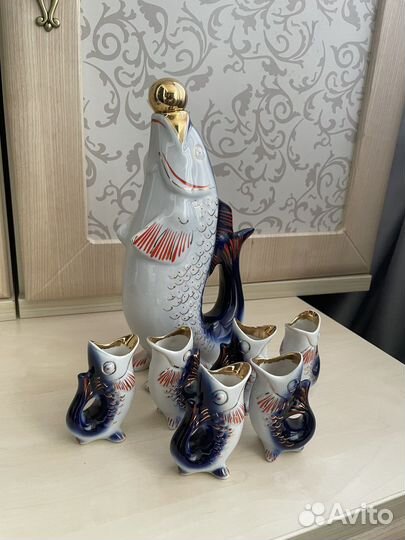 Фужеры рыбка