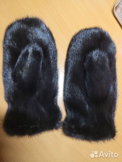 Варежки норковые