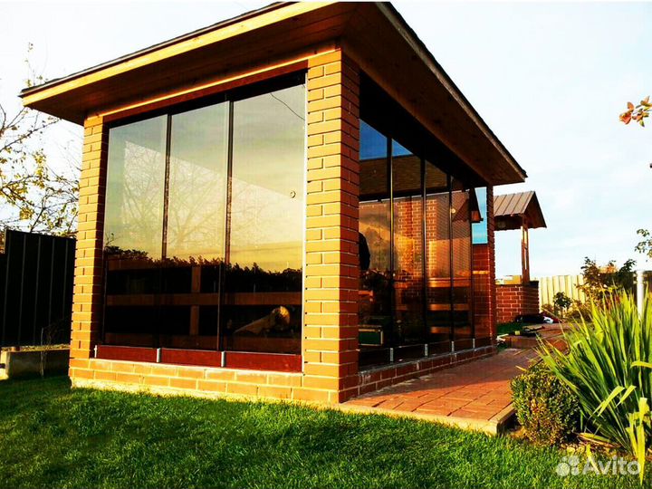 Остекление веранд, беседок