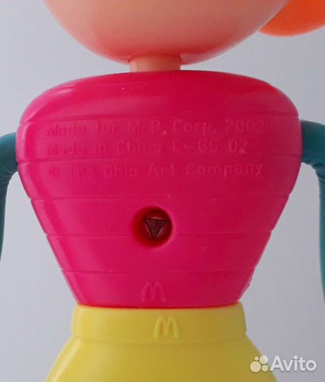 Яркая кукла made for McD.Corp. 2002год