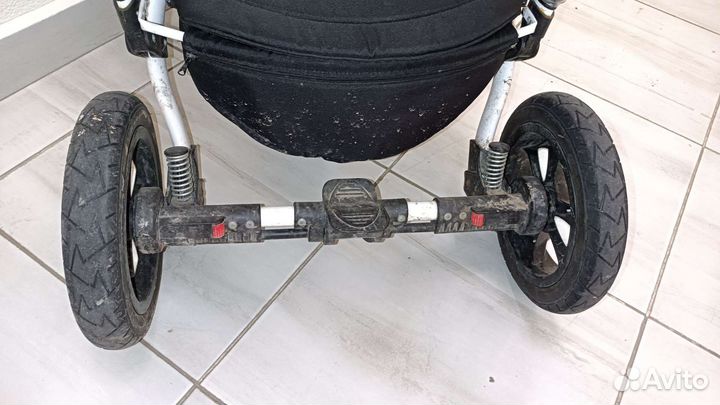 Коляска 2 в 1 эко кожа