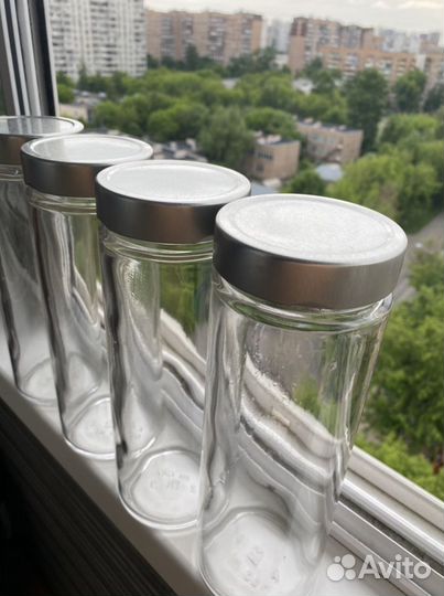 Стеклянные банки для хранения