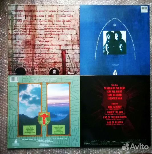 Пластинки Black Sabbath