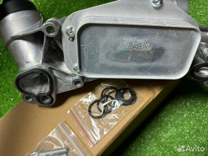 Корпус охладитель масляного фильтра Astra Insignia