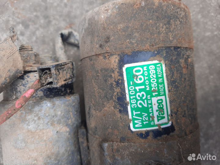 Стартер 1.8л Hyundai Sonata Tucson Elantra XD