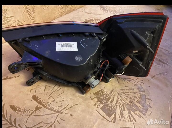 Задный фонарь Skoda Rapid