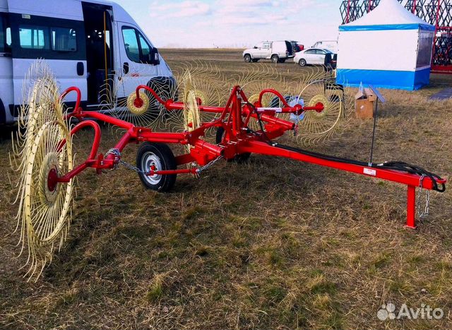 Грабли, ворошилки, валкователи АЗАС ГВВ-6, 2023