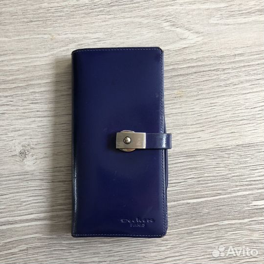 Кошелек синий