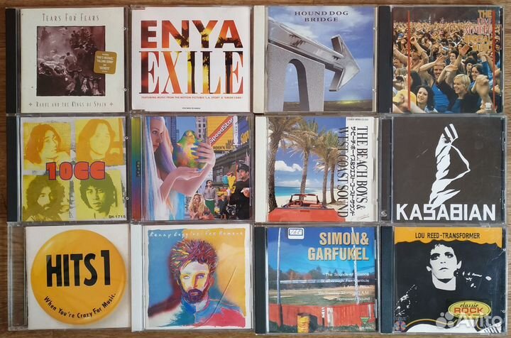 CD фирменные сд Pop Rock New Age Prog Glam