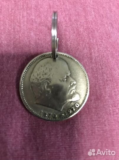 Монета 100 лет Ленину