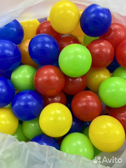 Цветные пластиковые шарики для сухого бассейна
