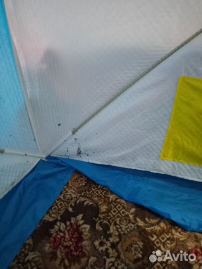 Зимняя палатка cube трехслойная бу