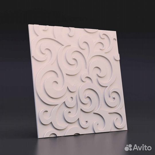 Гипсовая 3D панель 