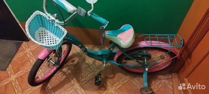 Детский велосипед 4х колесный