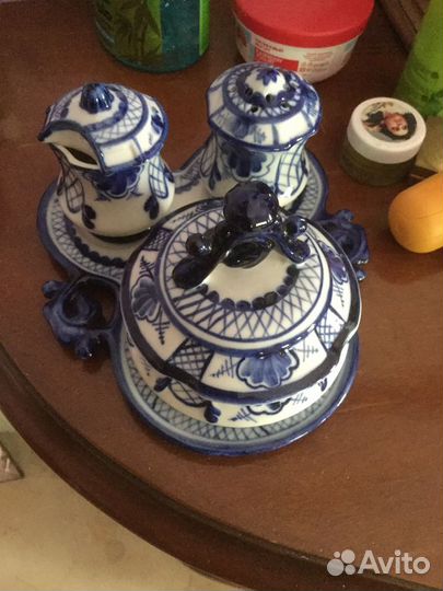 Набор для специй Гжель