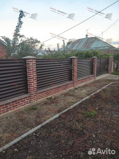 Забор-жалюзи