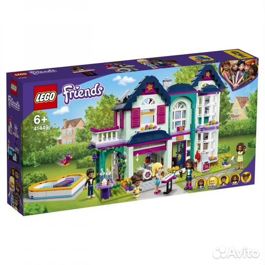 Lego Friends Дом семьи Андреа 41449