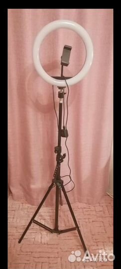 Аренда Кольцевая лампа на штативе