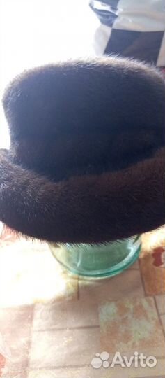 Шапка норковая женская