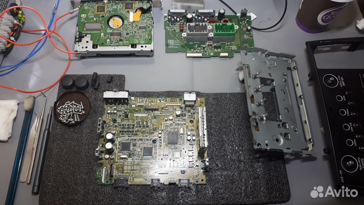 Ремонт магнитол, приборных панелей и блоков volvo