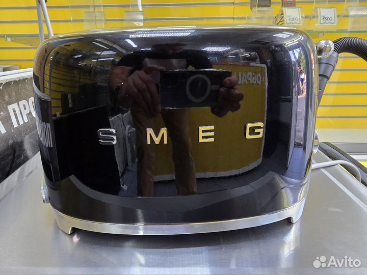 Smeg тостер черный
