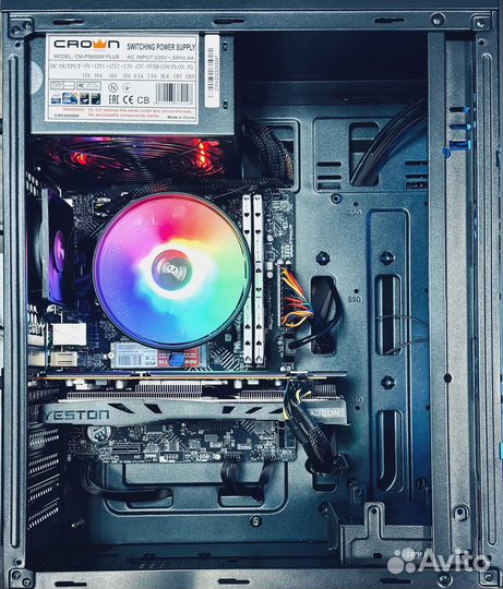 Новый пк Core i5-12400/16GB/SSD 1TB/RX 6600 8GB