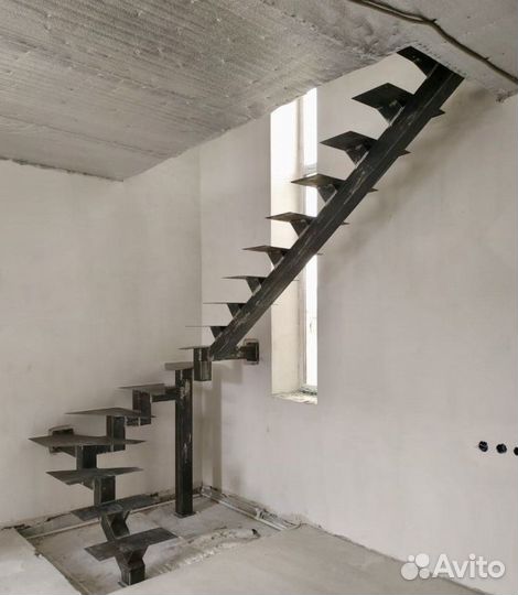 Сварной Каркас Лестницы в Дом