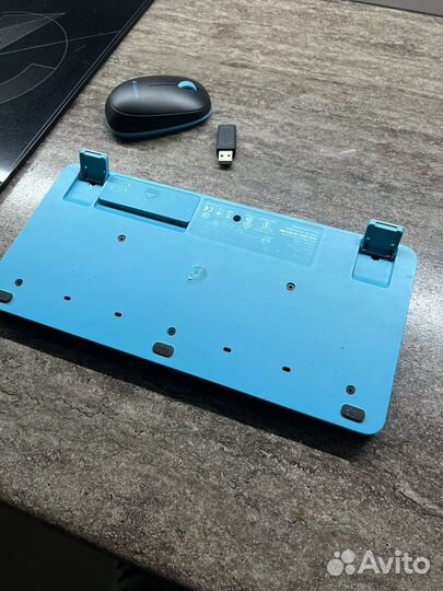 Беспроводная мышь и клавиатура logitech